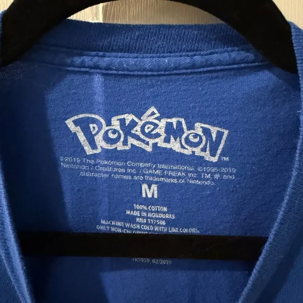 Pokemon Youth Graphic T-Shirt Blue 